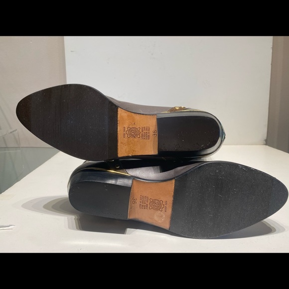 Brunella brown knee hi flat boot with details - Picture 4 of 4